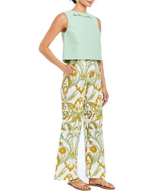 Mestiza New York Antonella Garden Print High Rise Wide Leg Pants Product Image
