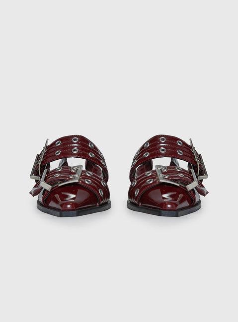 Therapy Matilda Flats Cherry Patent Product Image