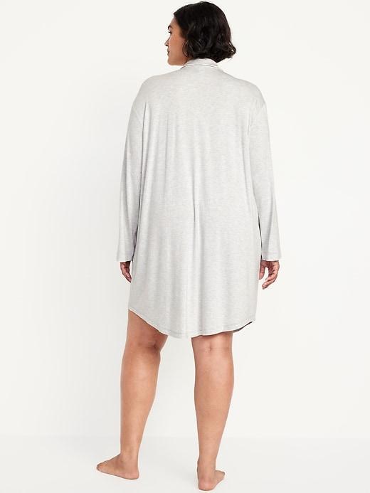Knit Jersey Sleep Shirt Product Image