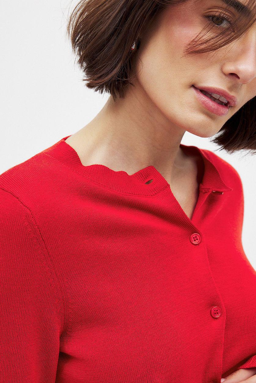 Fine Knitted Cardigan Product Image