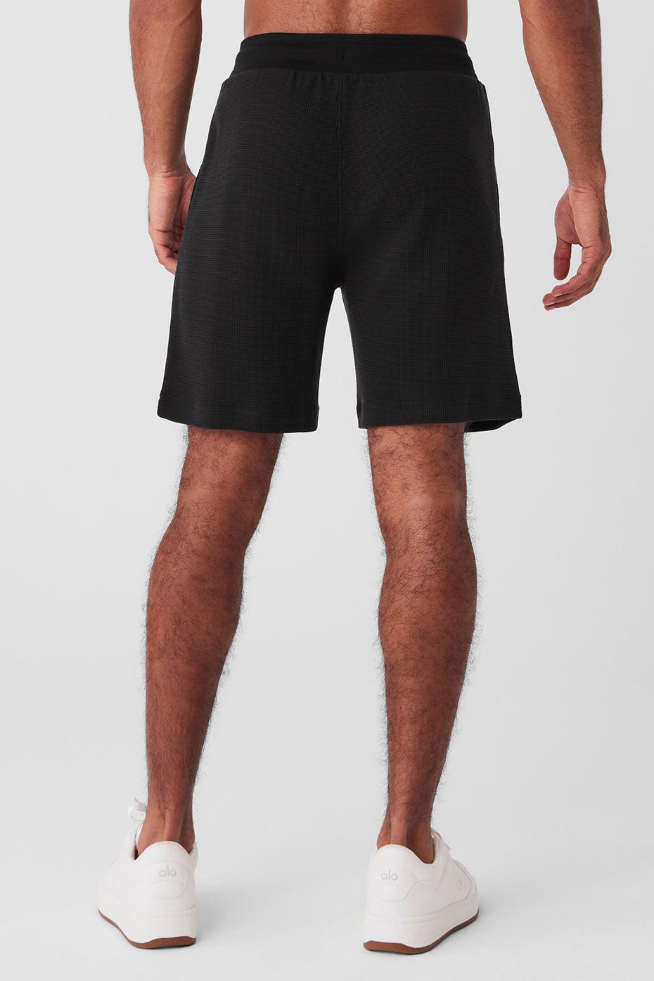 7" Micro Waffle Fast Break Short - Black Product Image