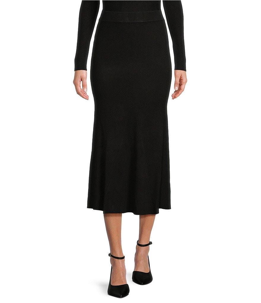 Antonio Melani Brianna Ribbed Knit Coordinating Midi Skirt Product Image