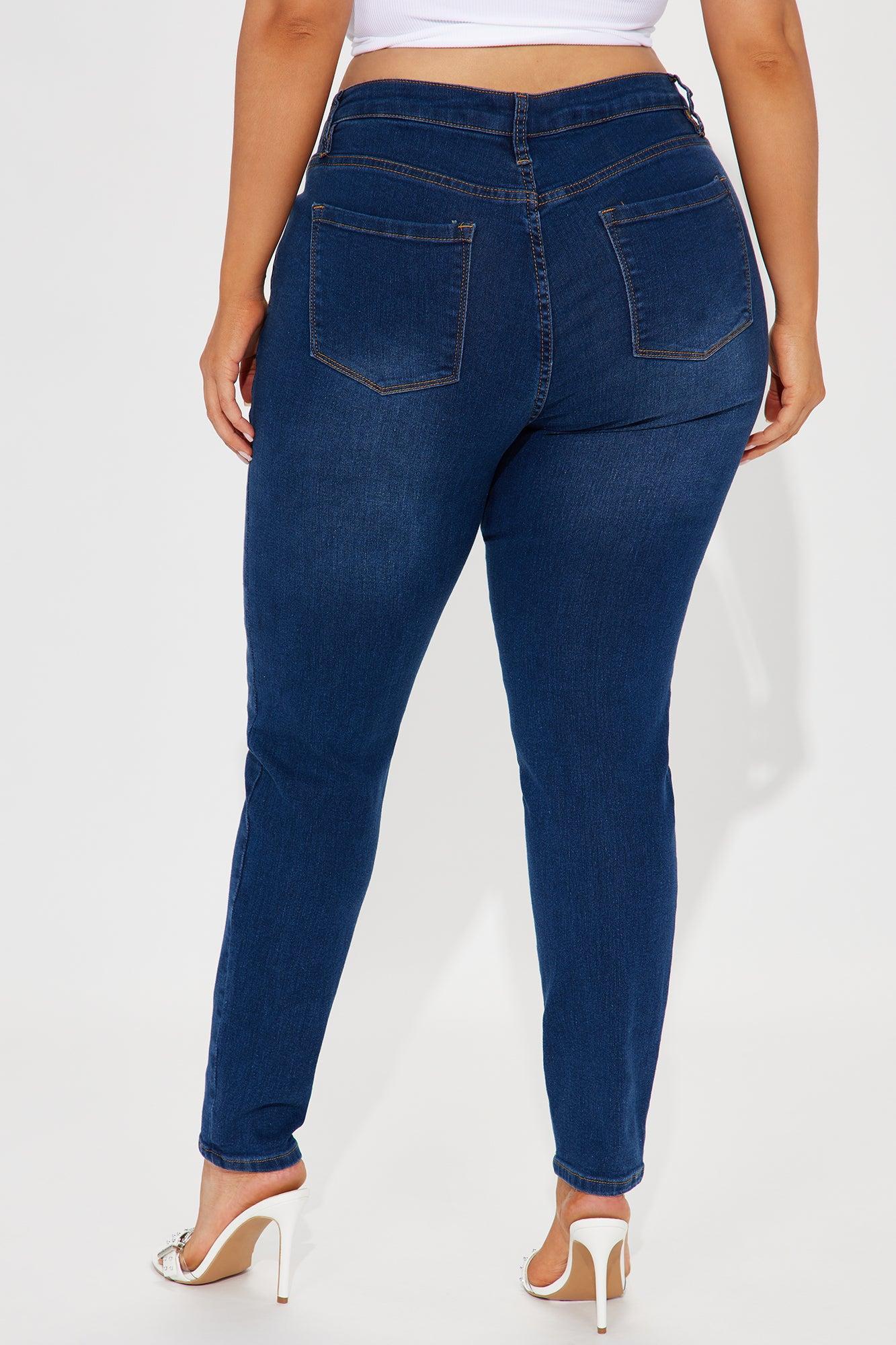 Alika Skinny Jeans - Dark Denim Product Image