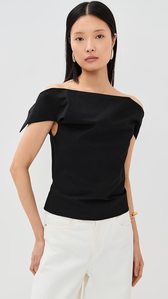 Rosie Assoulin Can't Bare It Top | Shopbop Product Image