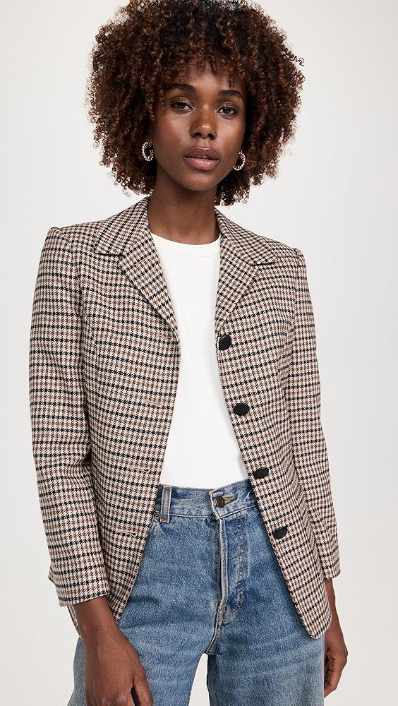 rag & bone Drew Italian Houndstooth Blazer | Shopbop Product Image