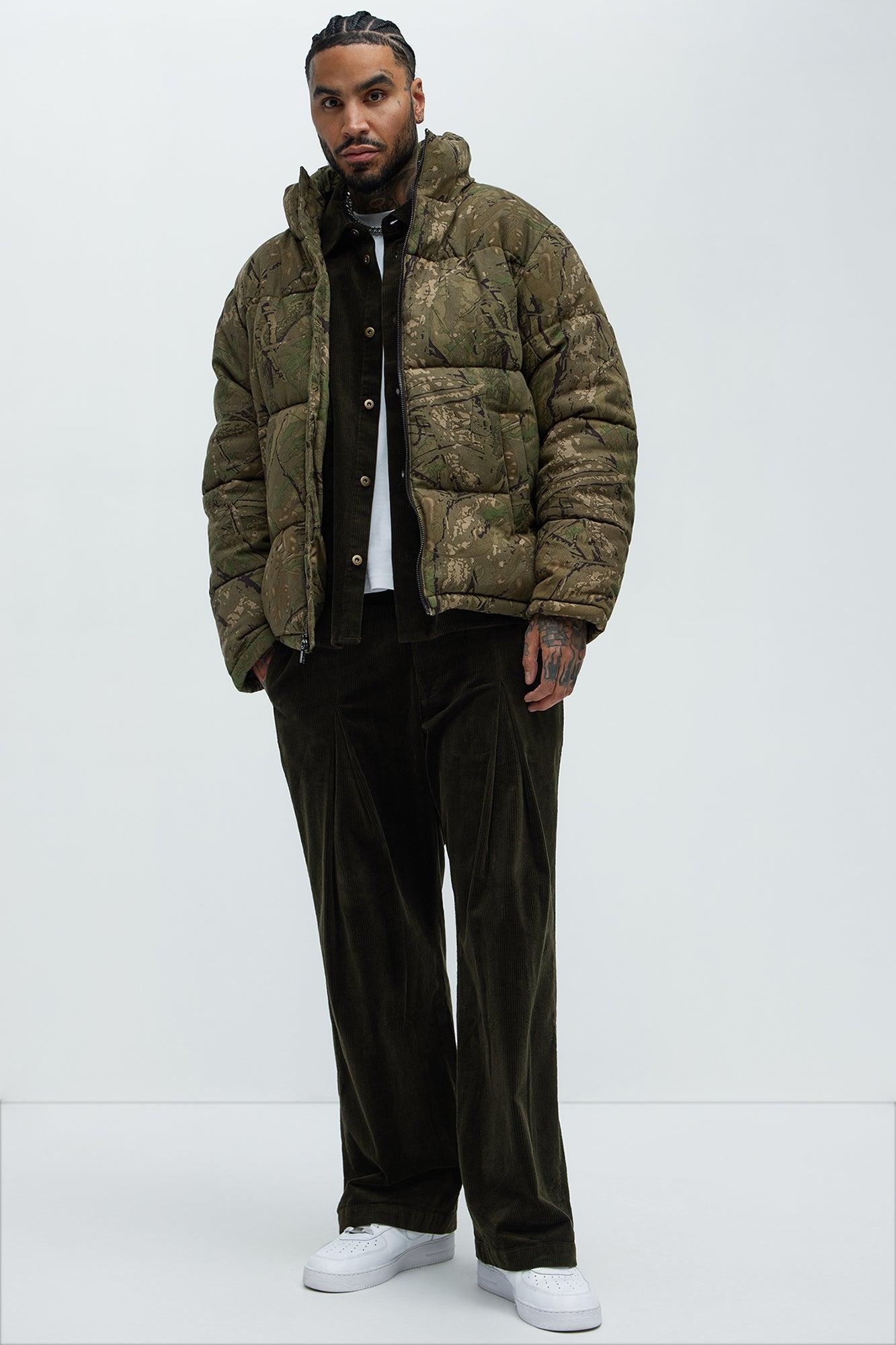 Countryside Puffer Jacket - Camouflage Product Image