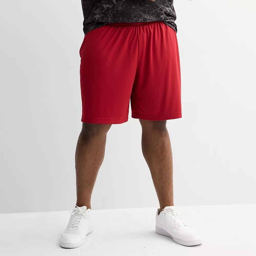 Big & Tall Tek Gear® Dry Tek Shorts, Men's, Size: XL Tall, Red Flower Product Image