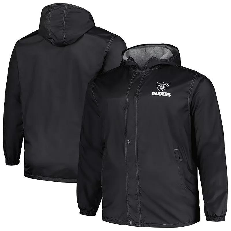 Men's Dunbrooke Black Arizona Cardinals Big & Tall Legacy Stadium Full-Zip Jacket, Size: XLT Product Image