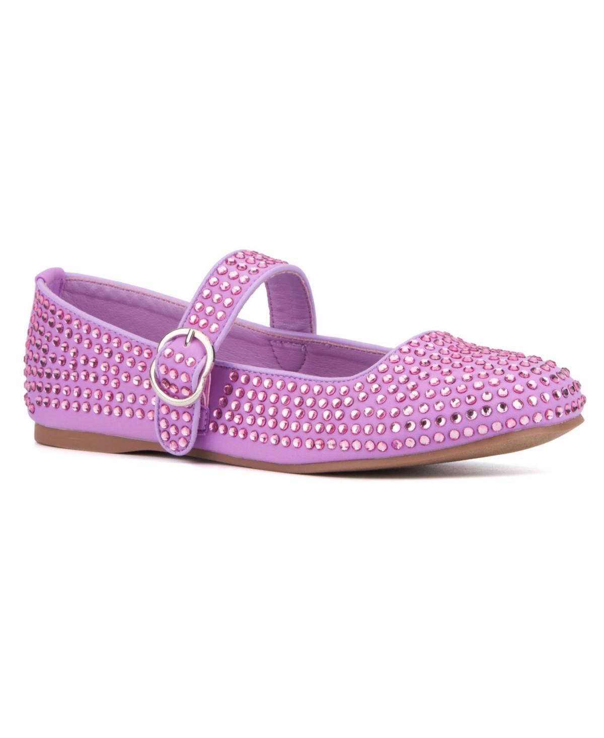 Olivia Miller Dawn Womens Embellished Maryjane Flats Product Image