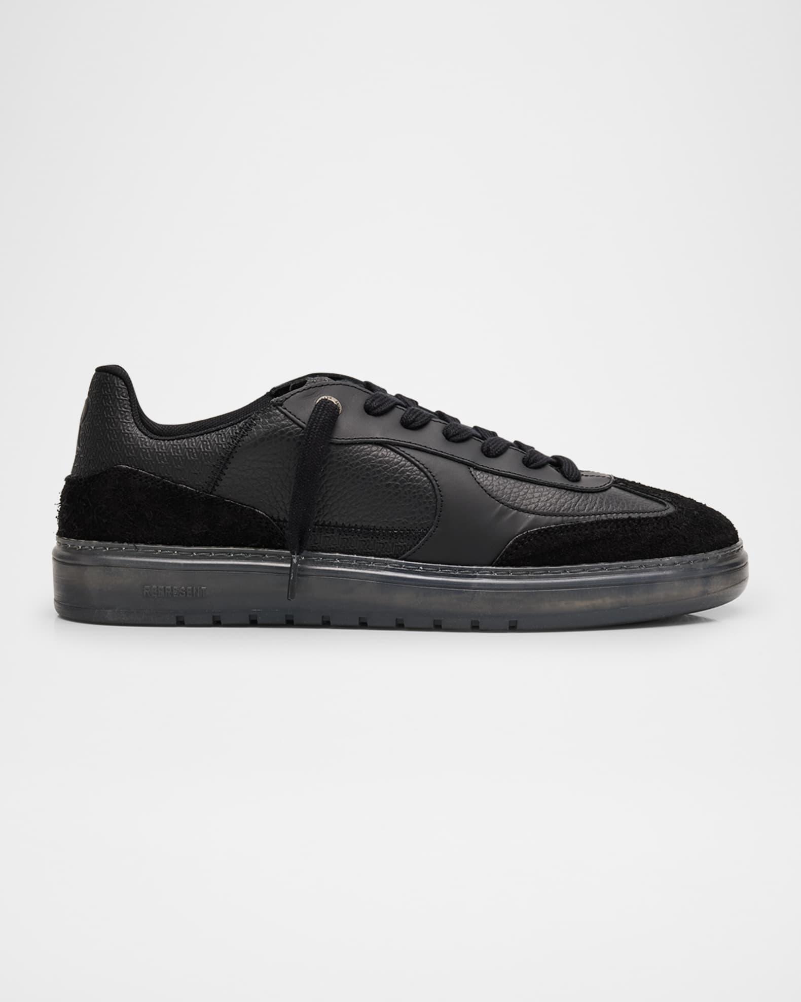 Men's Virtus Mixed-Leather Sneakers Product Image
