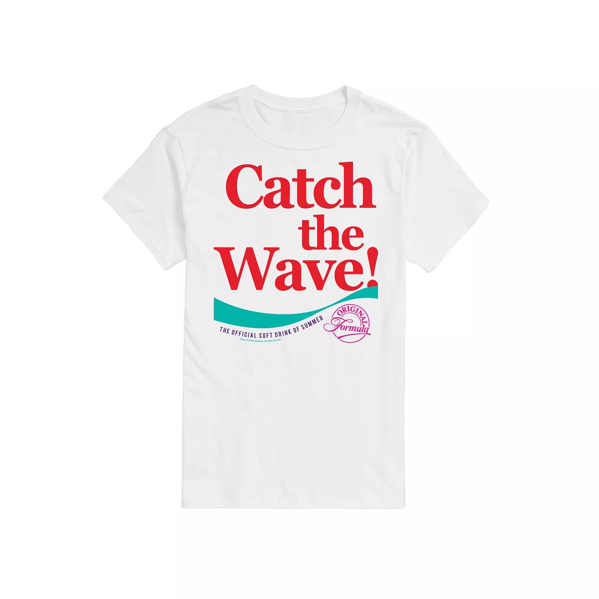 Mens CocaCola Coke Catch The Wave Graphic Tee Product Image