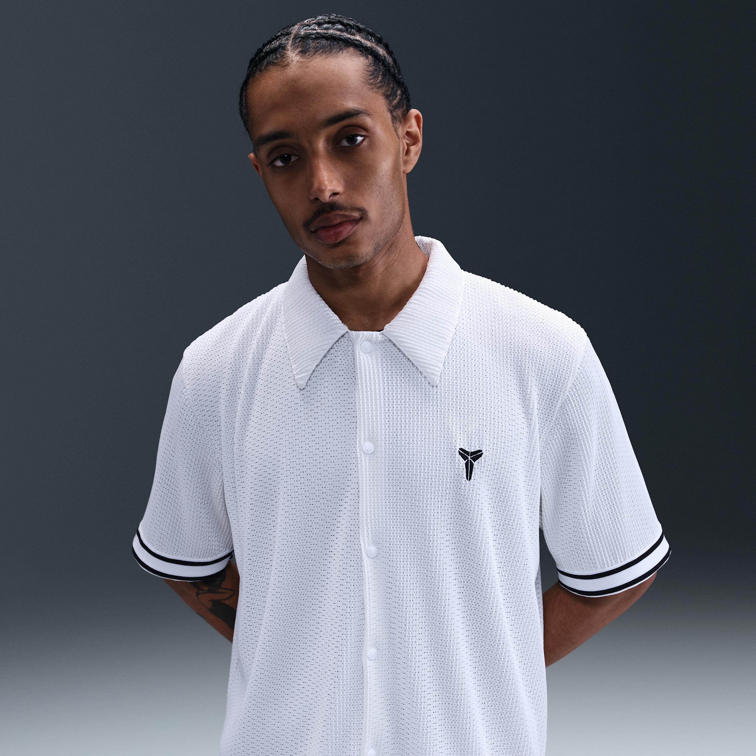 Nike Men's Kobe Pleated Short-Sleeve Basketball Top Product Image