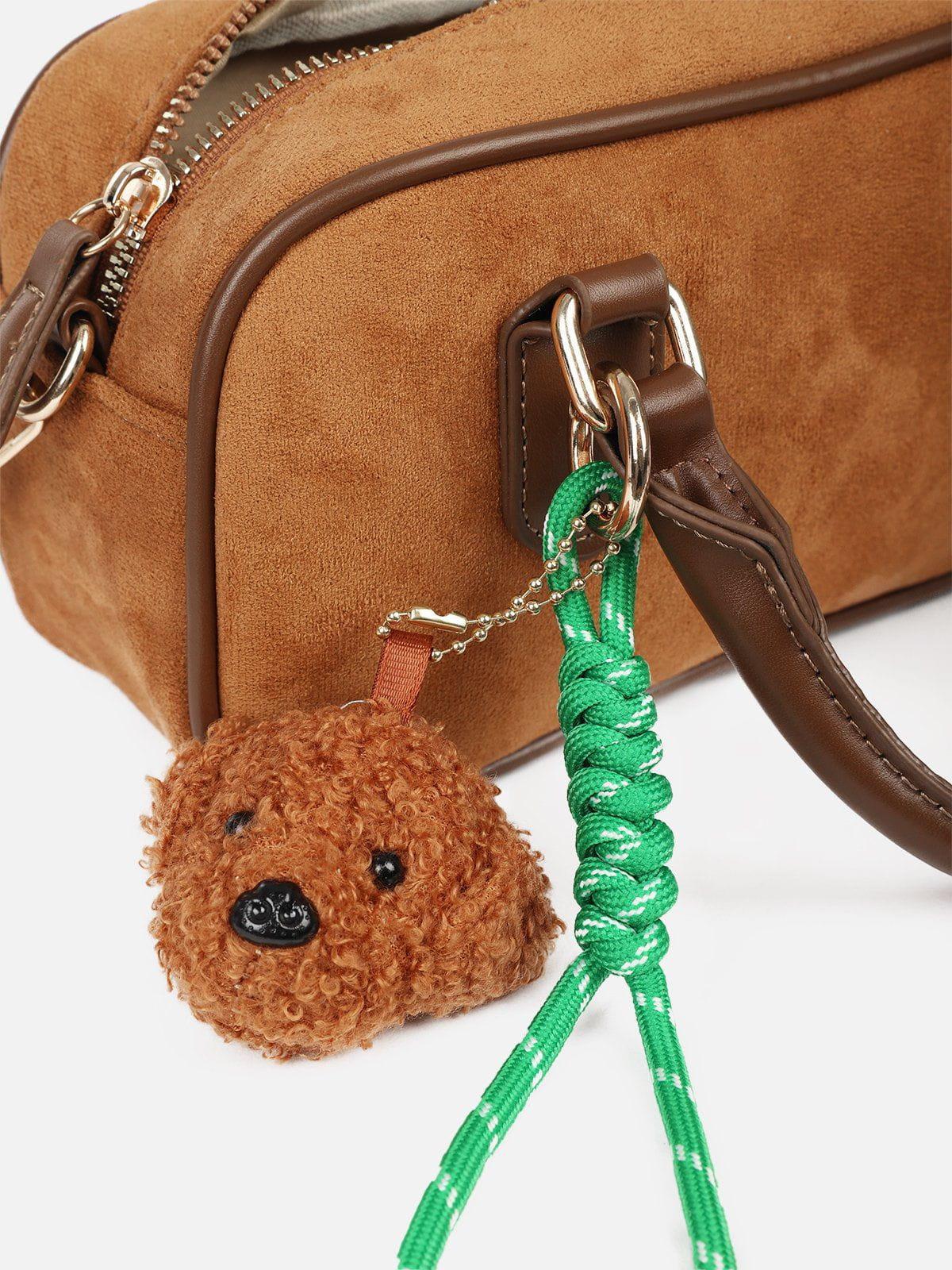 Plush Dog Suede Bag Female Product Image