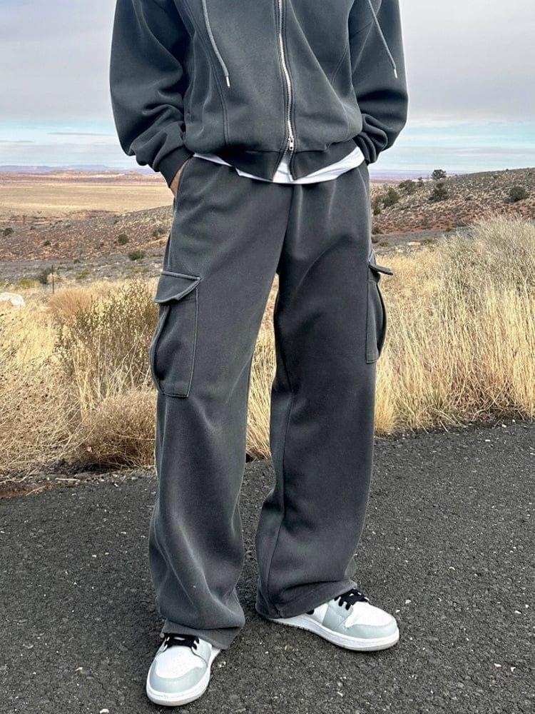 RT No. 12520 ZIP-UP HOODIE & CARGO SWEATPANTS Product Image