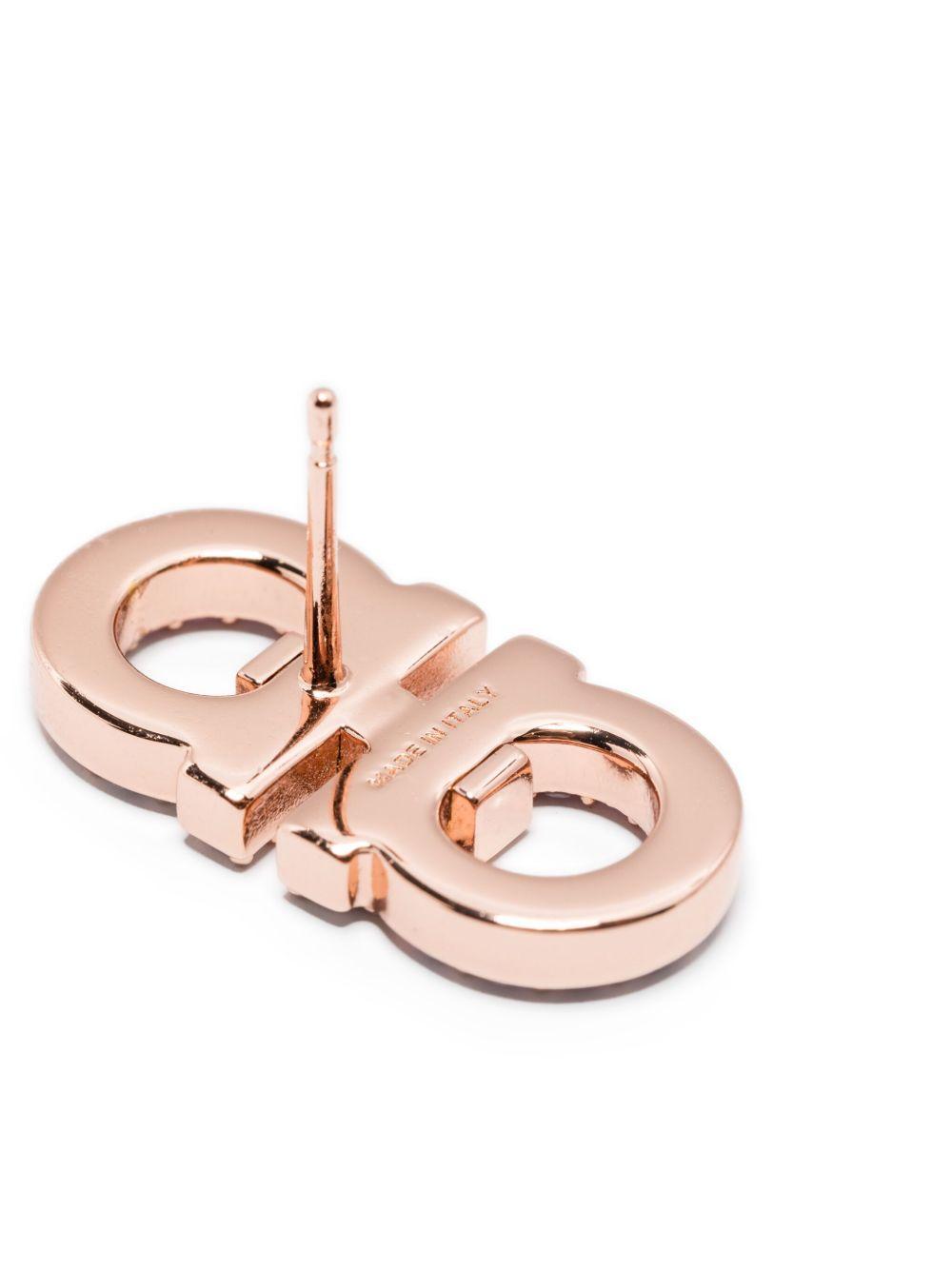 logo crystal-embellished earrings Product Image