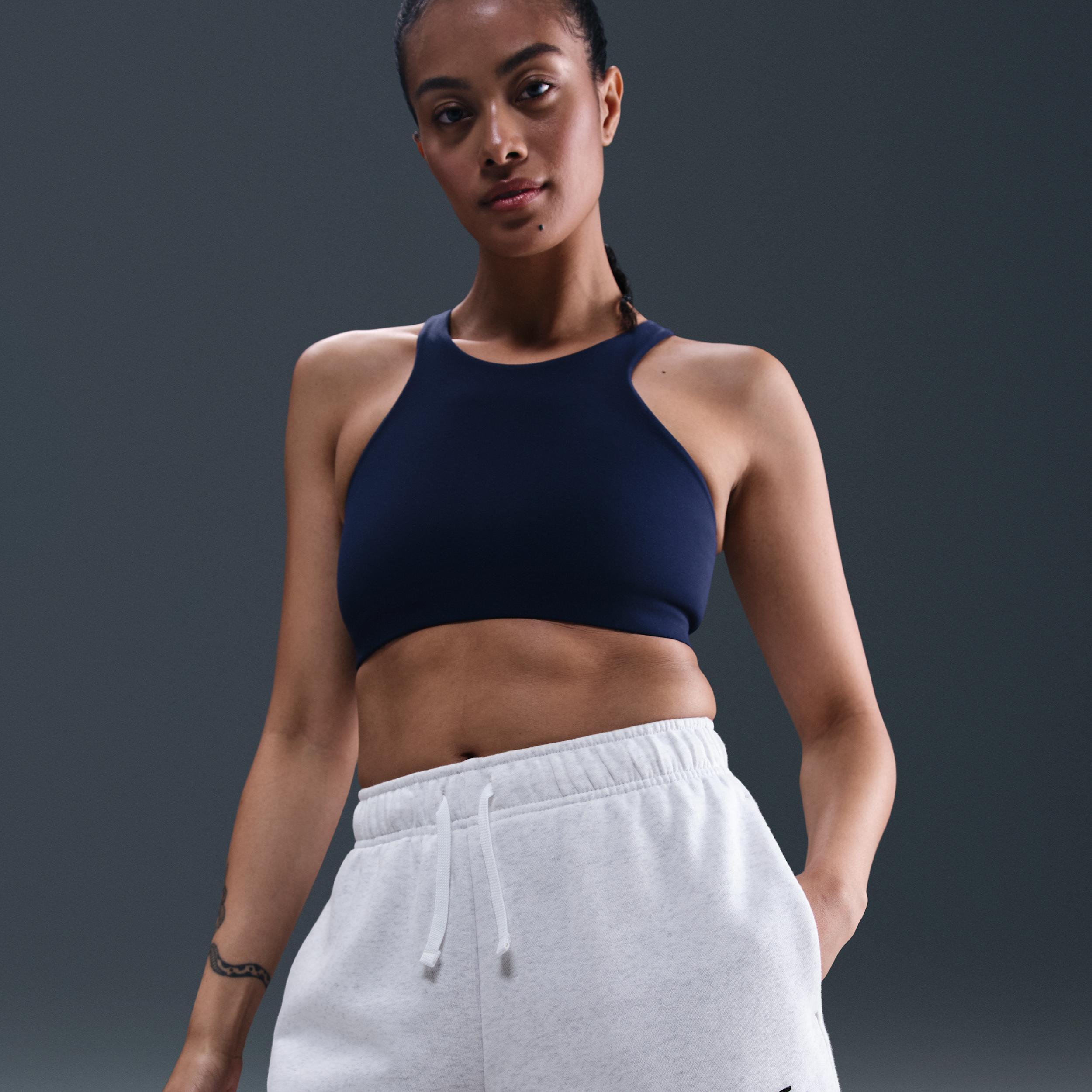 Women's Nike Sportswear Club Fleece Midrise Shorts, Size: XL, Birch Grey Product Image