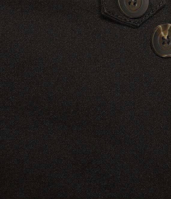 Westbound Petite Size Pull-On Button Embellished Marina Shorts Product Image