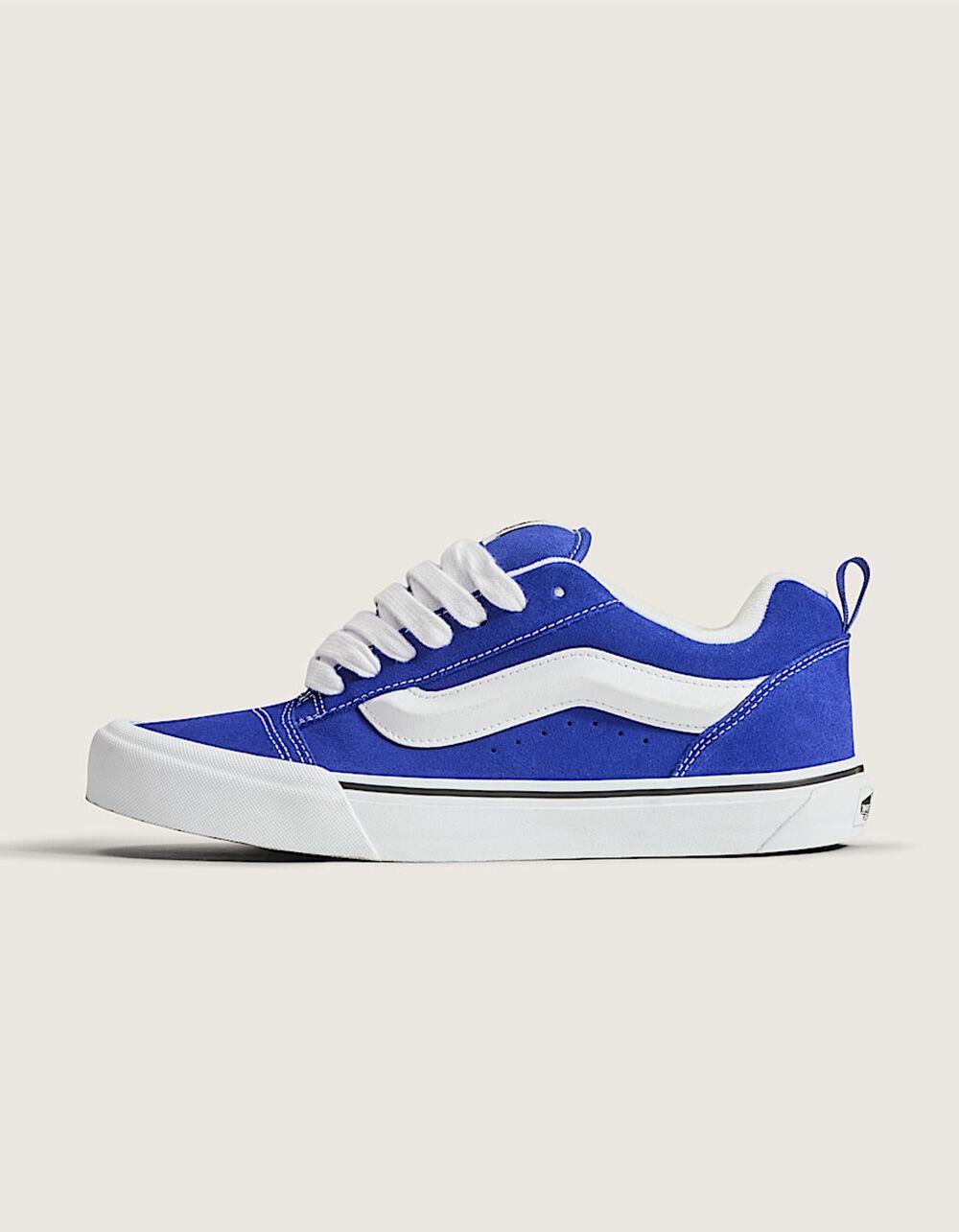 VANS Knu Skool Shoes - BLUE/WHT Product Image