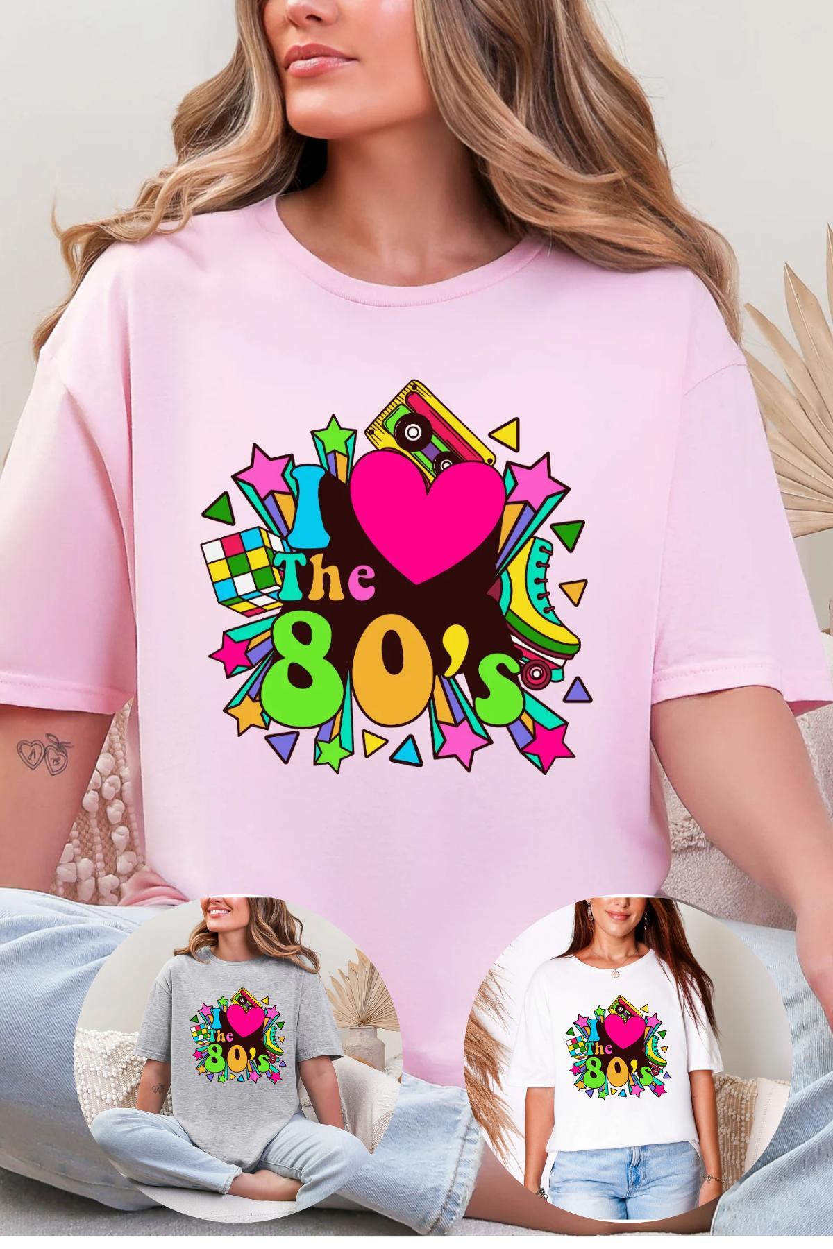 I Love The 80s T-Shirt Product Image