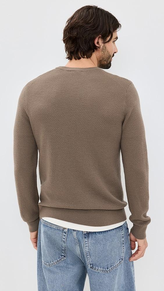Theory Maden Novo Merino Crew Neck Sweater | Shopbop Product Image