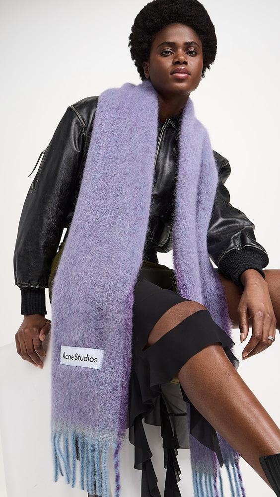 Acne Studios Wool Mohair Scarf | Shopbop Product Image