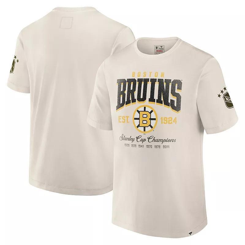 Men's Fanatics White Boston Bruins Decades Collection Timeless T-Shirt, Size: Small Product Image