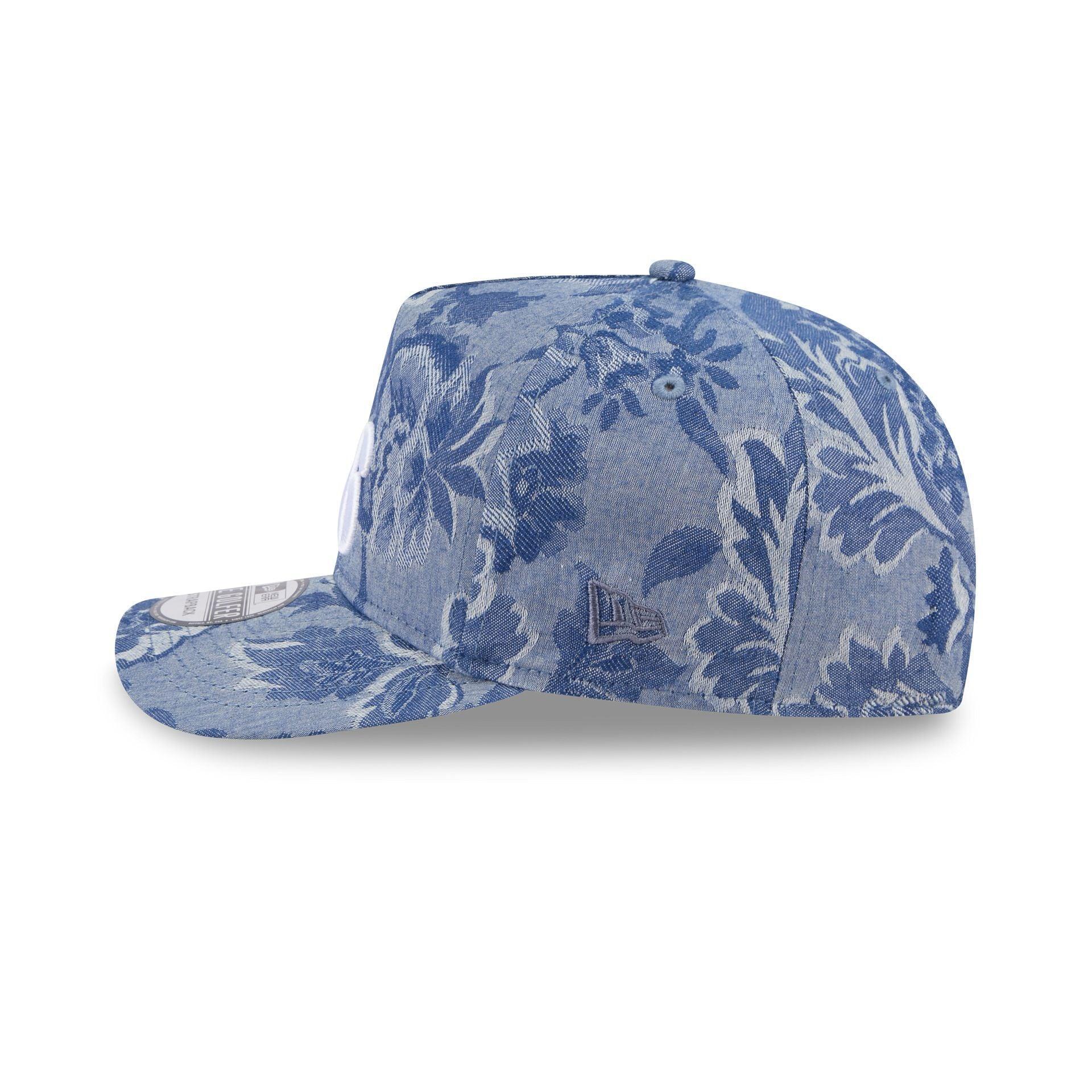 Columbus Blue Jackets Washed 9FIFTY A-Frame Snapback Hat Male Product Image