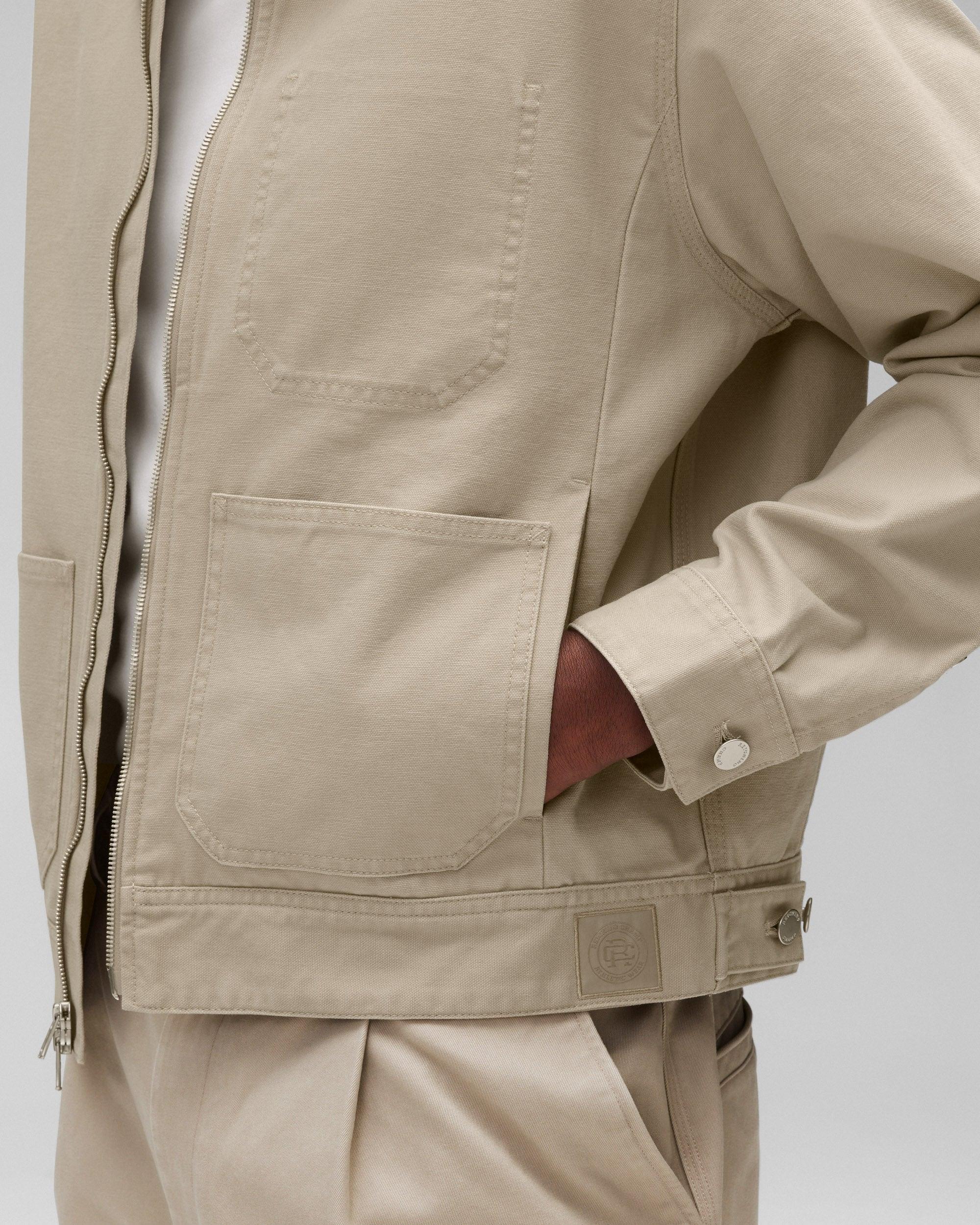 Cotton Canvas Grounds Jacket Male Product Image