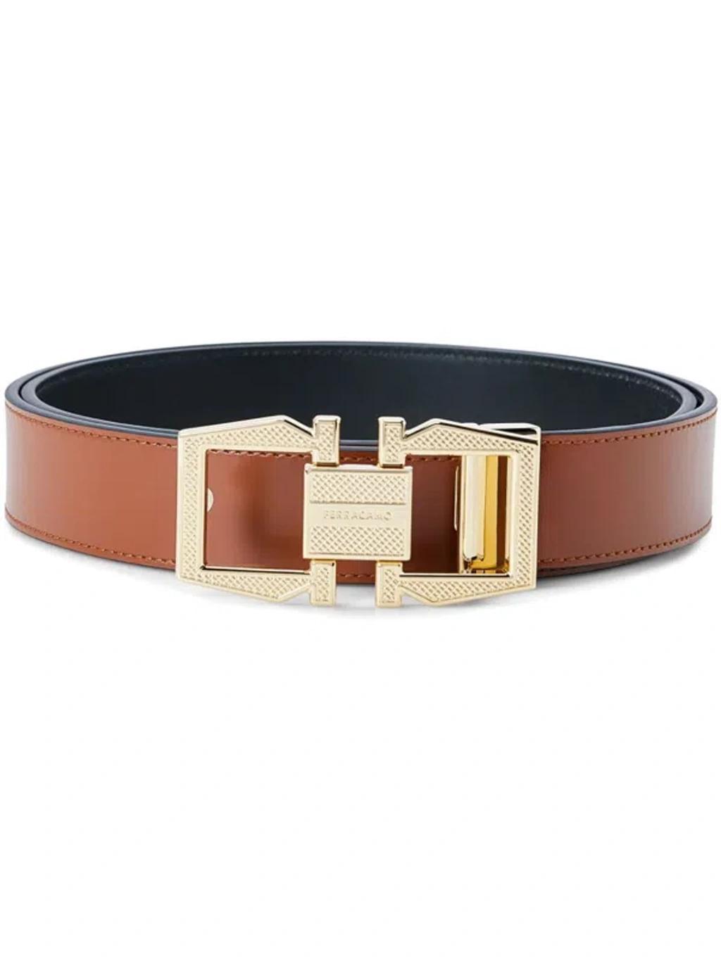 reversible Gancini belt Product Image