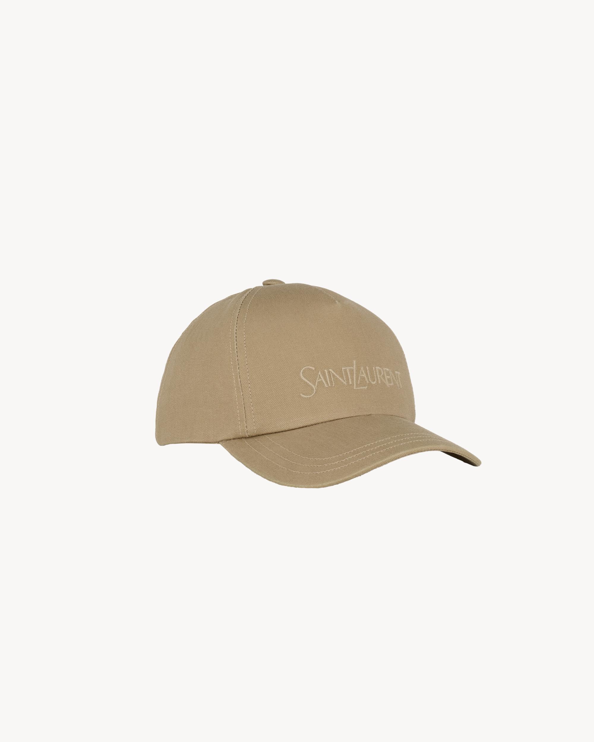 SAINT LAURENT cap in gabardine Product Image