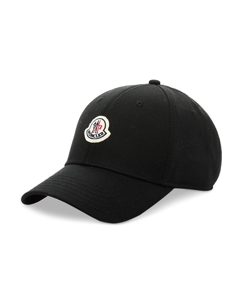 MONCLER Grenoble Logo Embroidered Baseball Cap In Black Product Image