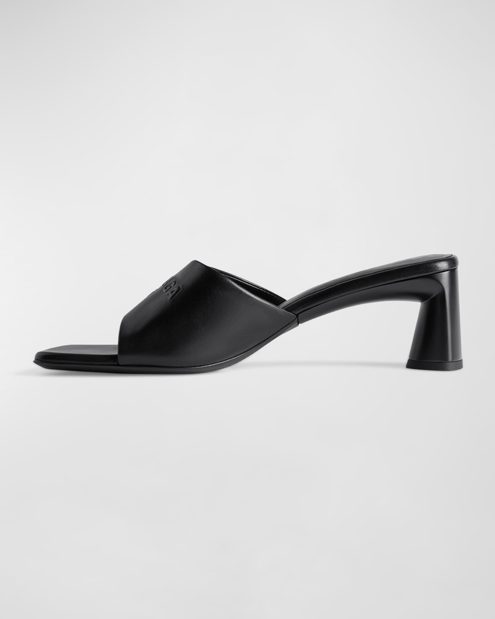 Dutyfree Leather Logo Mule Sandals Product Image