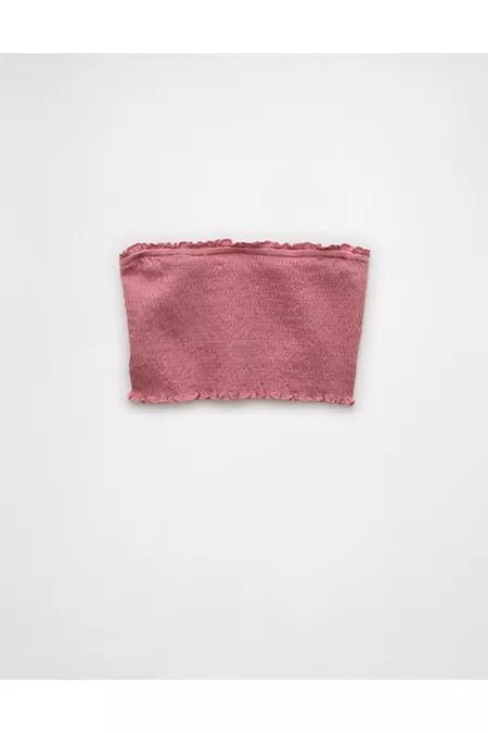 AE Sunchaser Knit Smocked Bandeau Women's Product Image