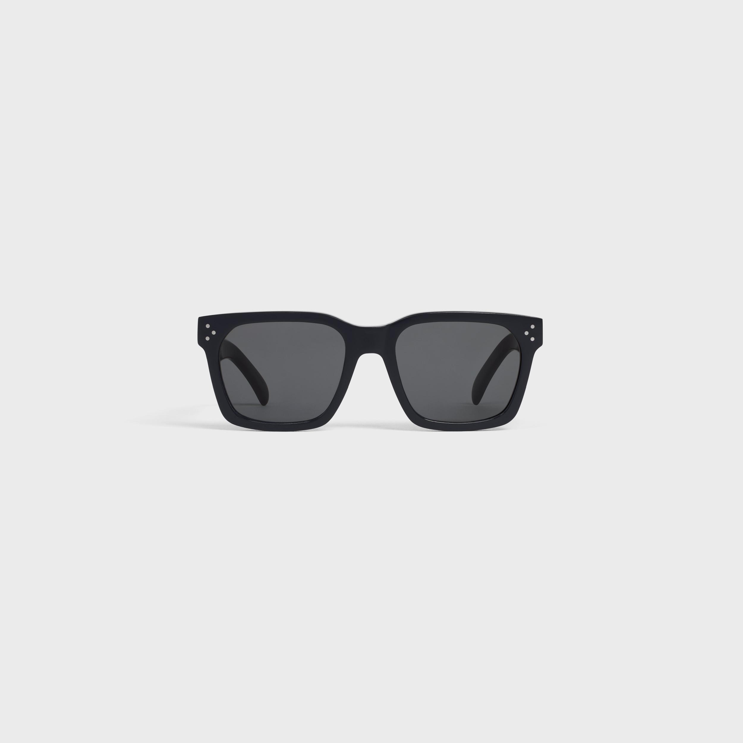 Black Frame 45 Sunglasses in Acetate Product Image