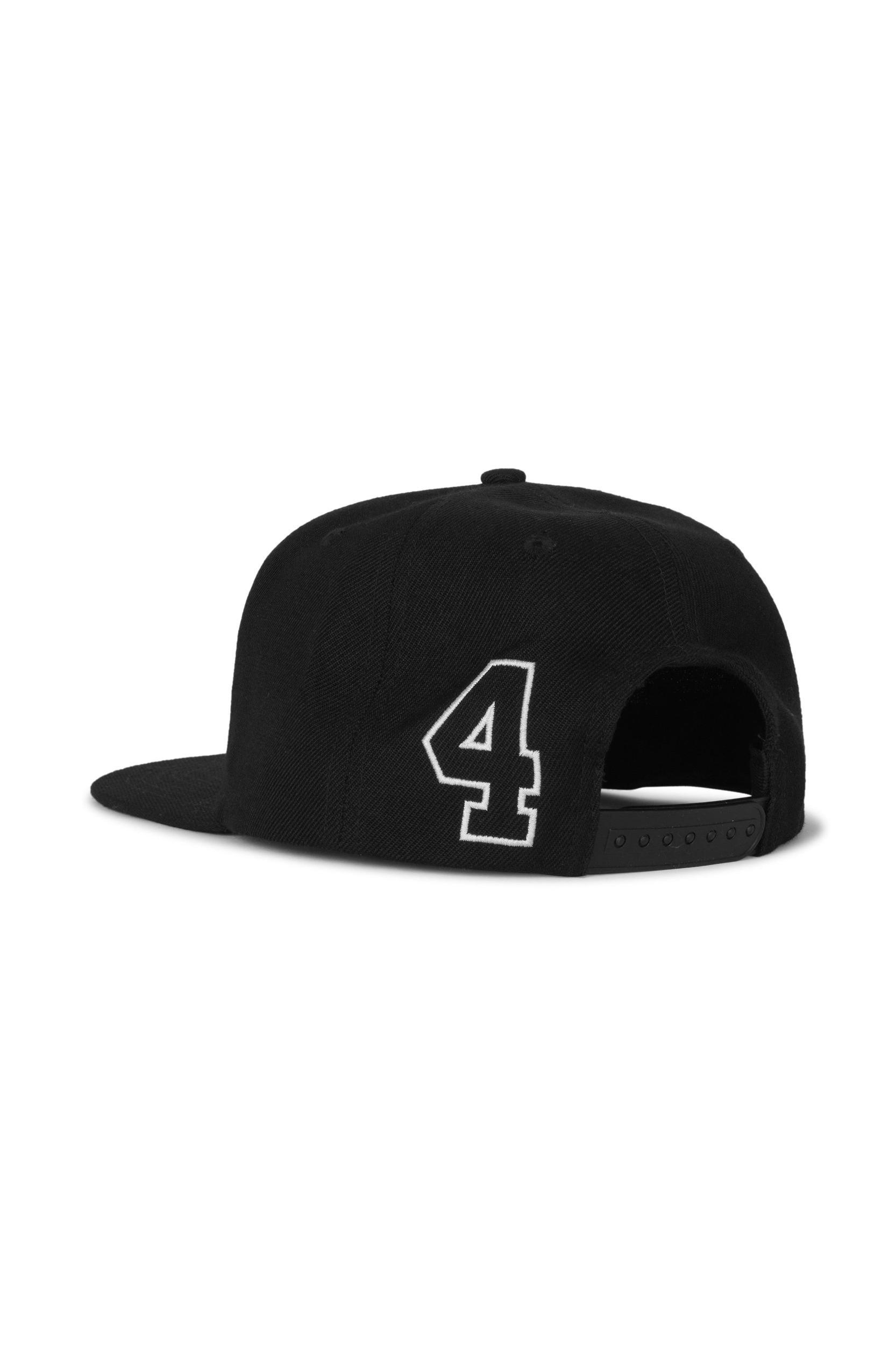 P901 6 PANEL HAT - Purple Brand Wool Blend Male Product Image