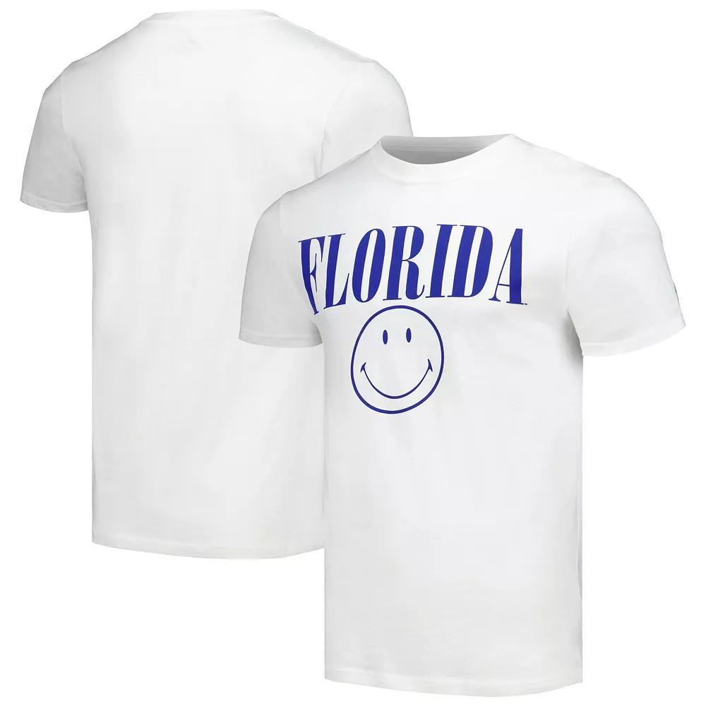 Men's League Collegiate Wear White Florida Gators Smiley All American T-Shirt, Size: XL Product Image