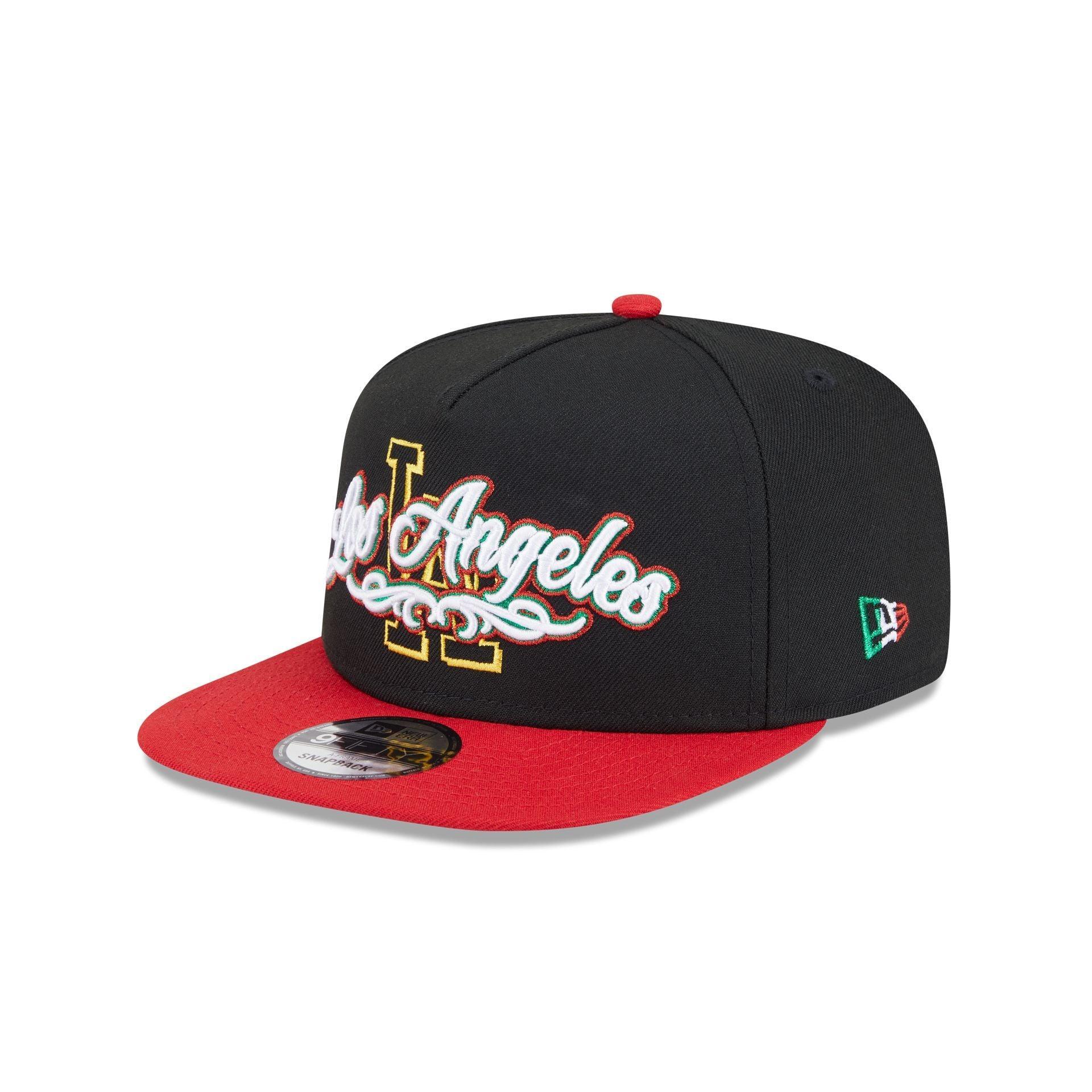 Los Angeles Dodgers City Script 9FIFTY A-Frame Snapback Hat Male Product Image
