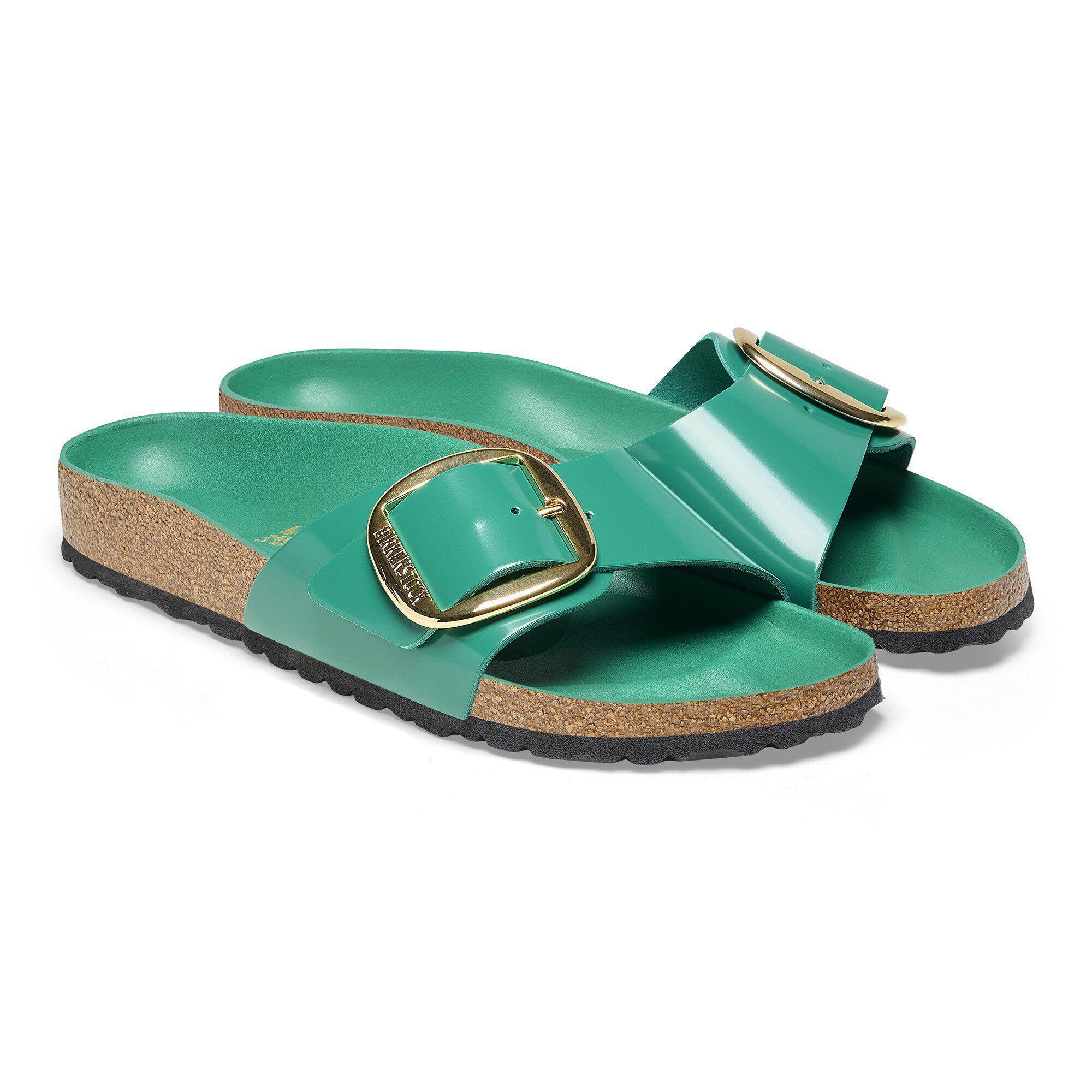 Madrid Big Buckle Natural Leather Patent Product Image