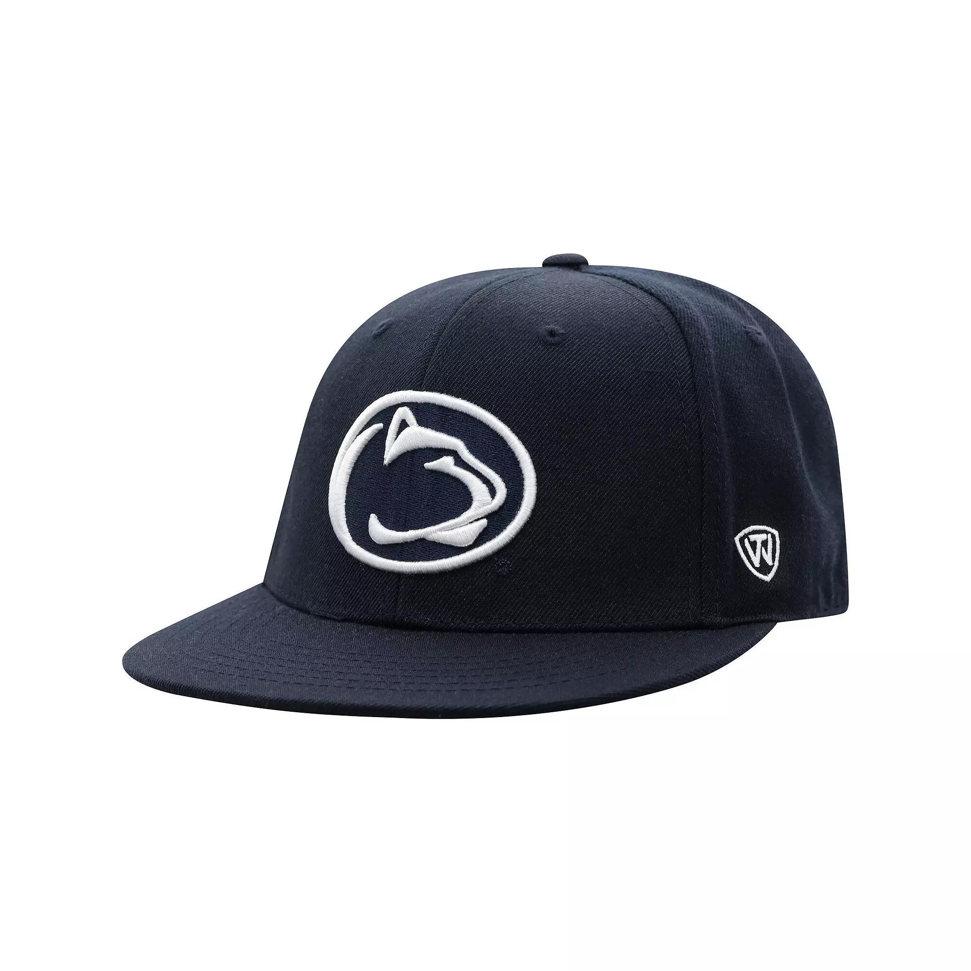 Men's Top of the World Navy Penn State Nittany Lions Team Color Fitted Hat, Size: 7 3/8, Blue Product Image