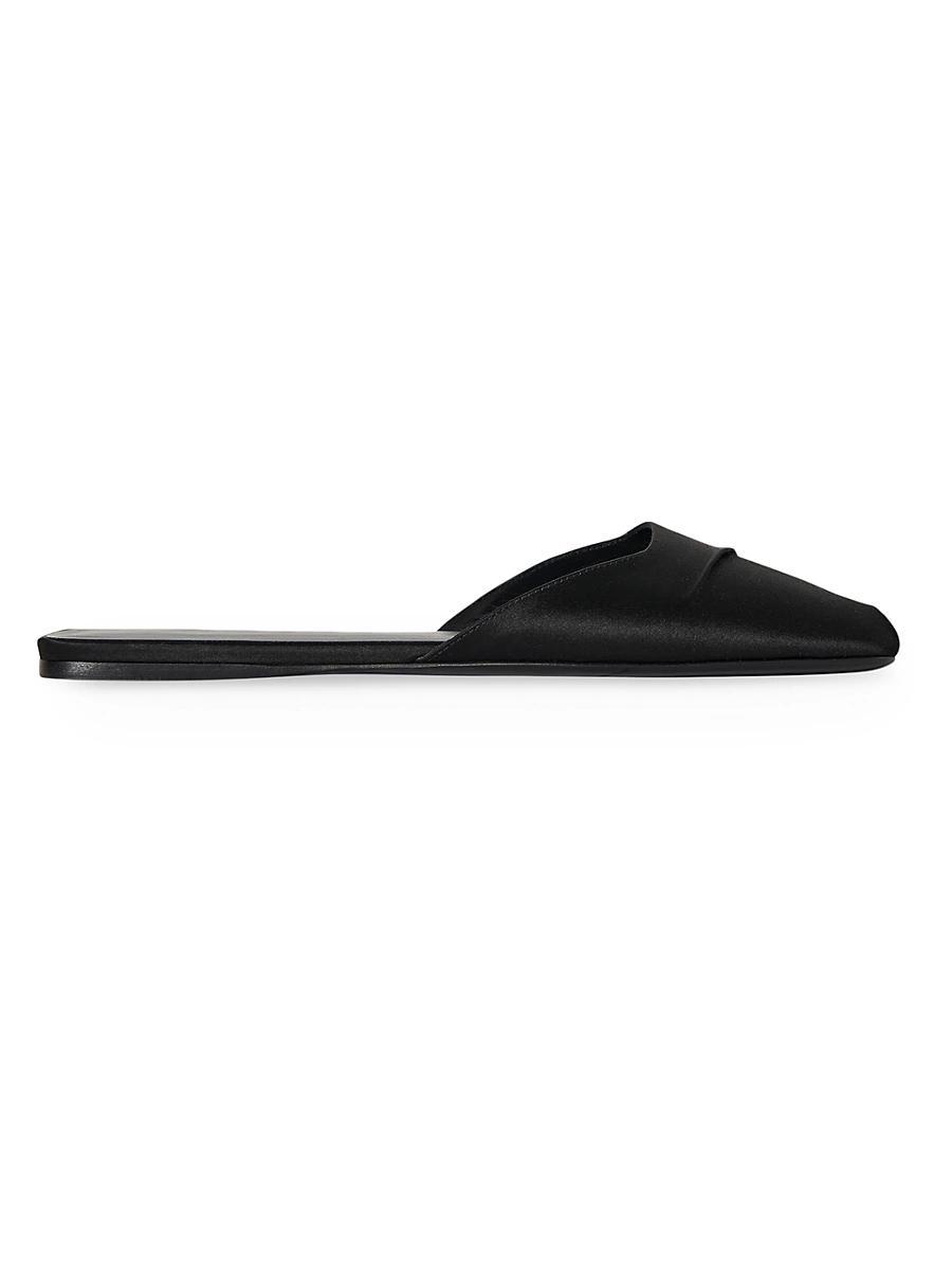Womens Milla Silk-Blend Mules Product Image
