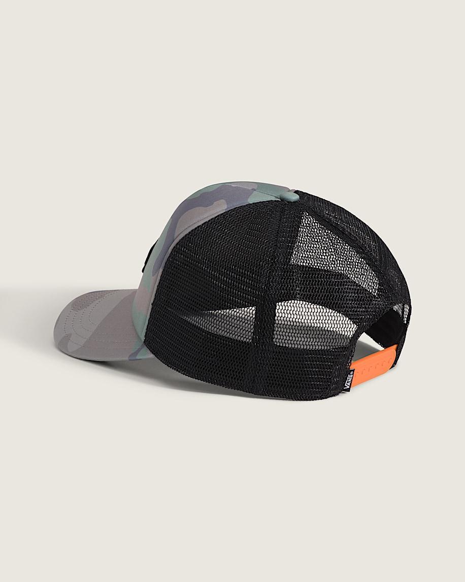 Classic Patch Trucker Hat in Vintage Camo Black| Vans US Product Image