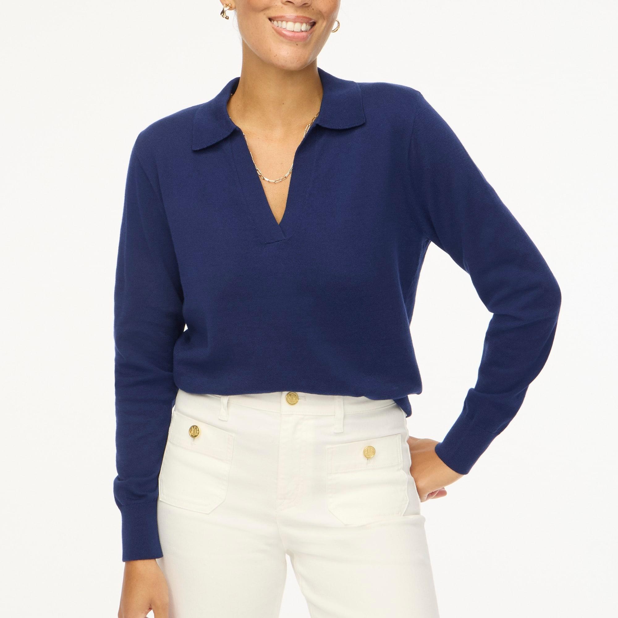 Cotton sweater-polo Product Image