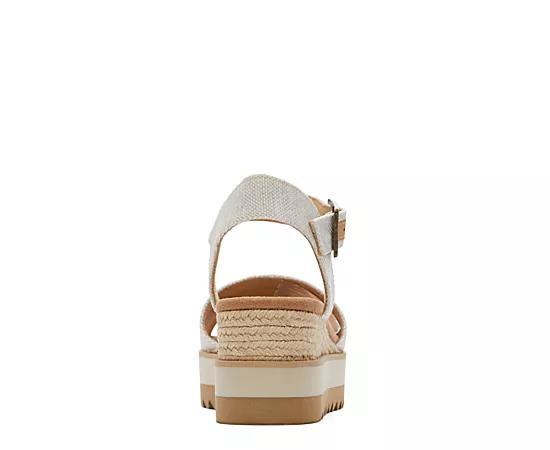 Toms Womens Diana Textile Platform Rope Wedge Sandals Product Image