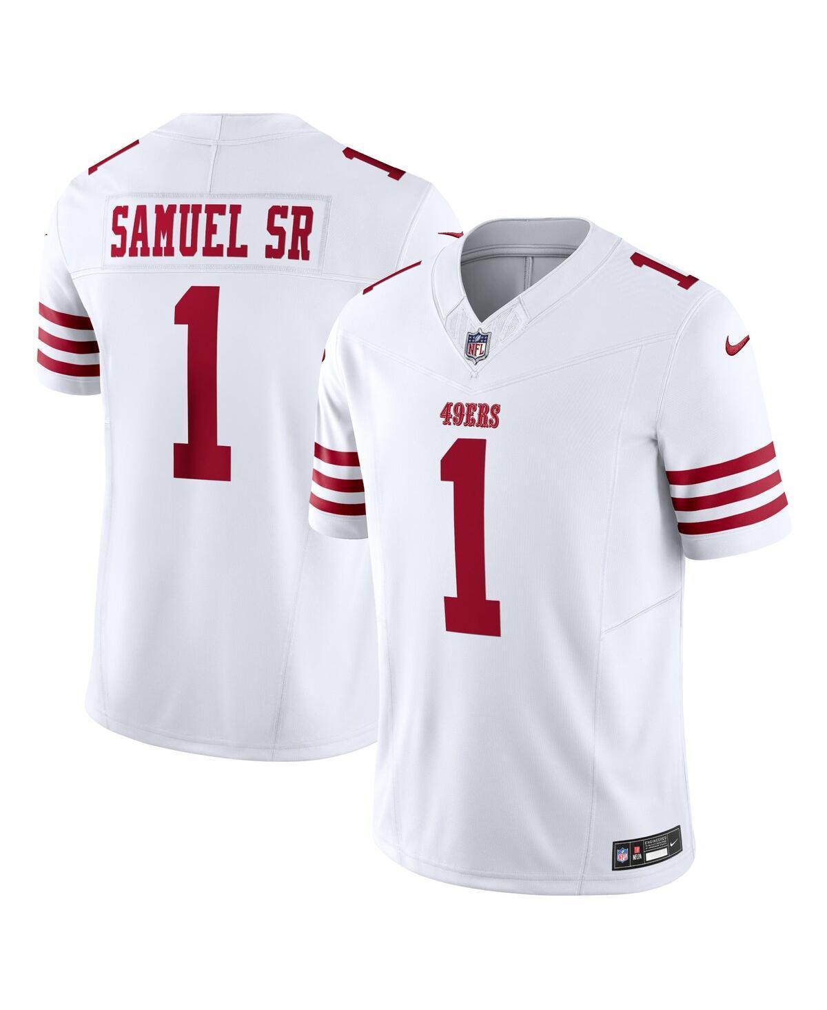 Men's Nike Deebo Samuel Sr White San Francisco 49ers Vapor F.U.S.E. Limited Jersey, Size: XL Product Image
