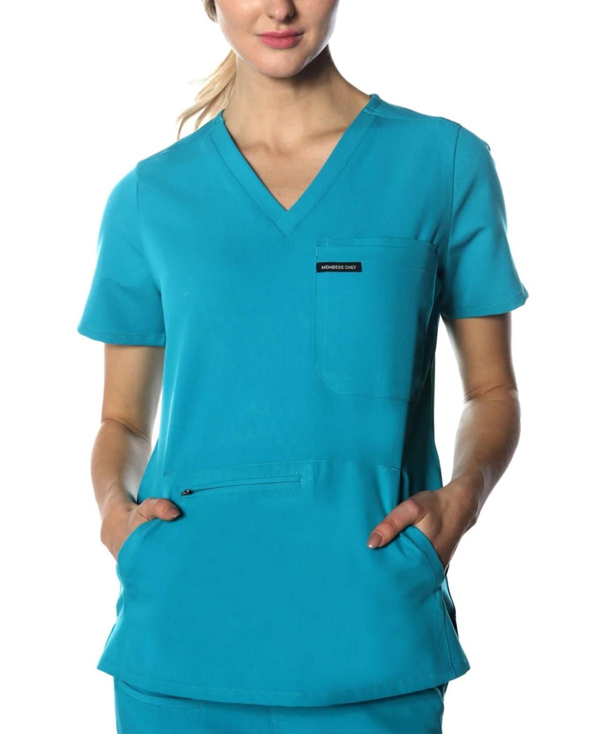 Members Only Womens Cordoba 5-Pocket Scrub Top Product Image