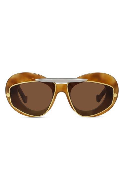 Womens Double Frame 47MM Geometric Sunglasses Product Image