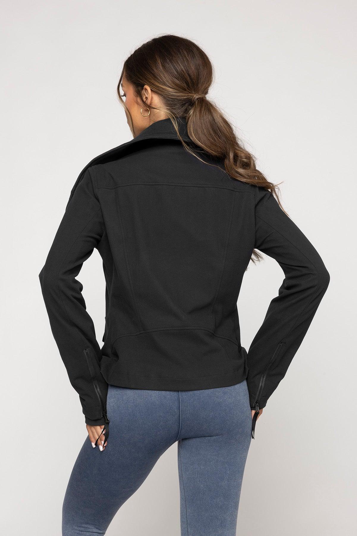 Heart Racer Moto Jacket - Black Product Image