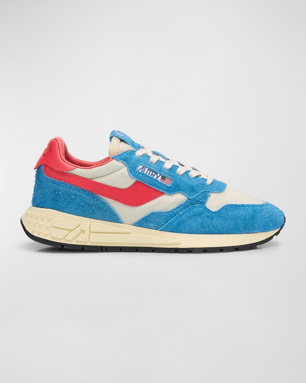 Men's Reelwind Low-Top Leather Trainer Sneakers Product Image