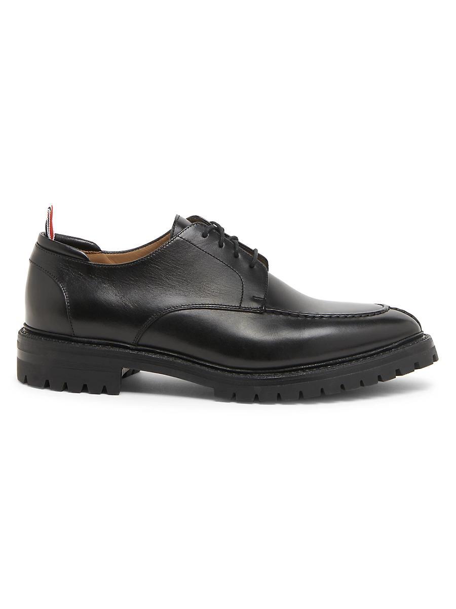 Mens Apron-Stitched Leather Derbys Product Image
