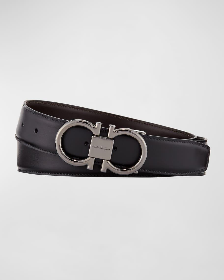 Mens Gancini Buckle Cut-to-Size Reversible Belt Product Image